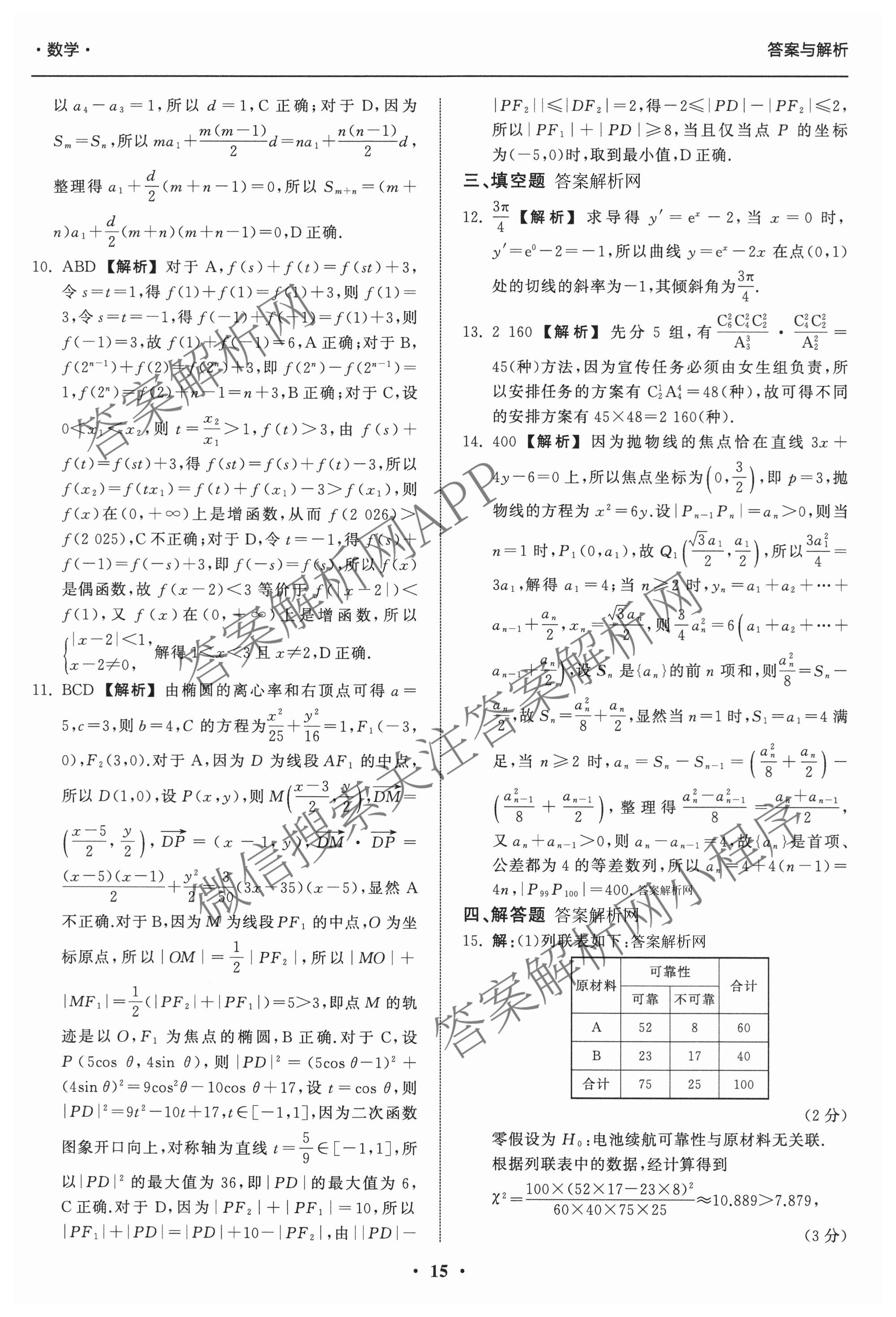 天舟高考衡中同卷2026年普通高等学校招生全国统一考试模拟信息卷(四)4试卷及答案汇总: 含化学(无字母)、数学(无字母)、理综(新疆版)试卷解析数学答案