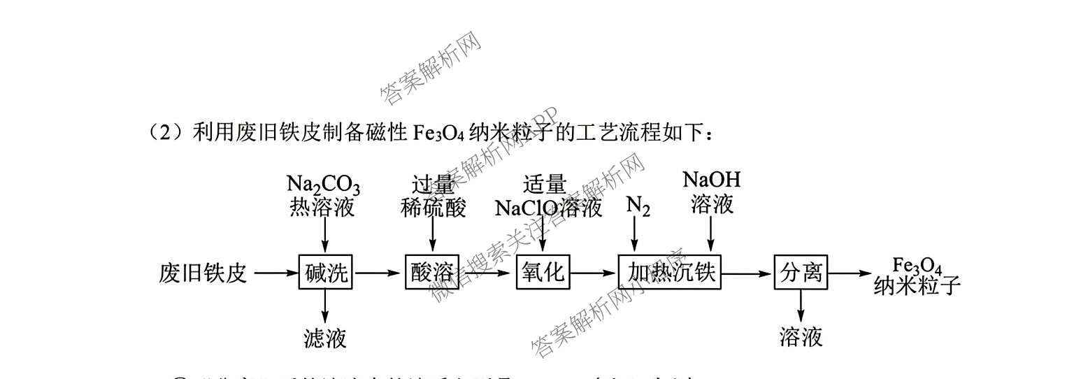 湖州市2025学年第一学期期末调研测试卷高一各科答案及试卷（9科全）化学试题