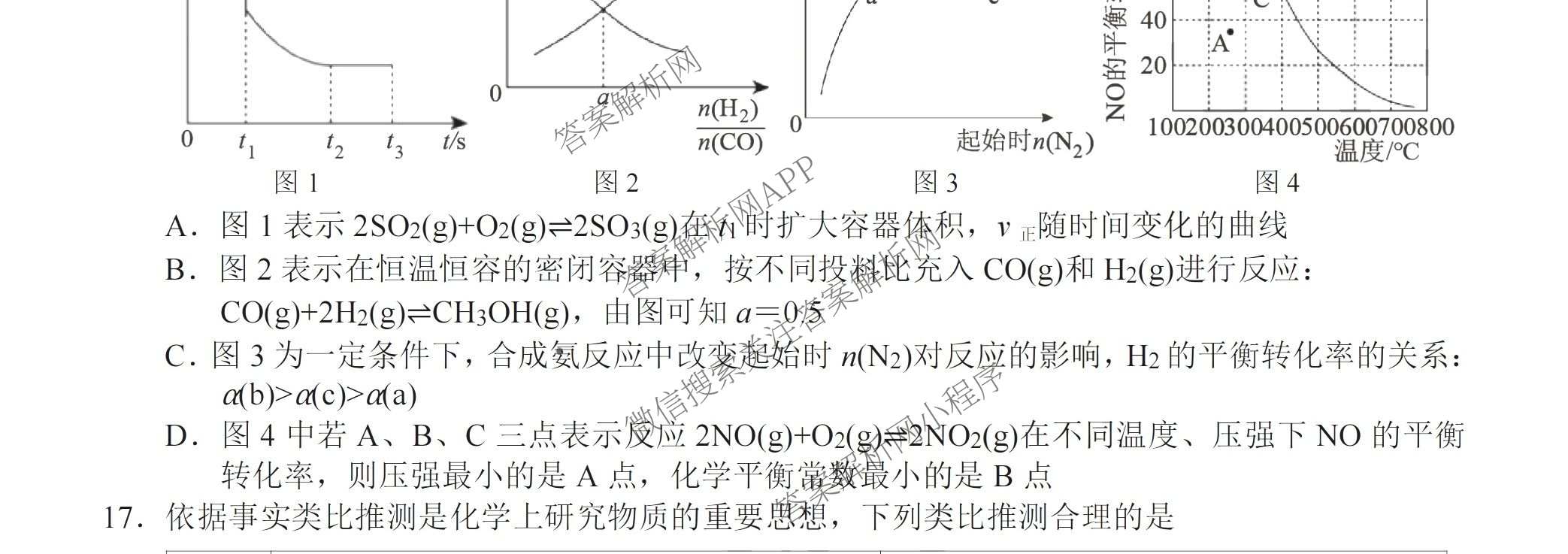 浙江省Z20+名校联盟2025学年第二学期创新班联考高一(已更新数学 历史 政治等9份)化学试题