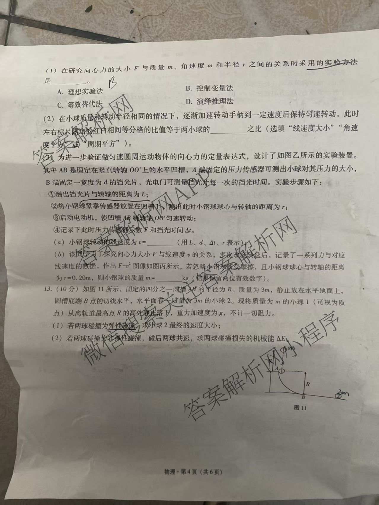 重庆巴蜀中学2027届高三9月阶段检测(白黑黑白白黑黑黑黑白黑)试卷及答案汇总（含数学 化学 地理等）物理试题