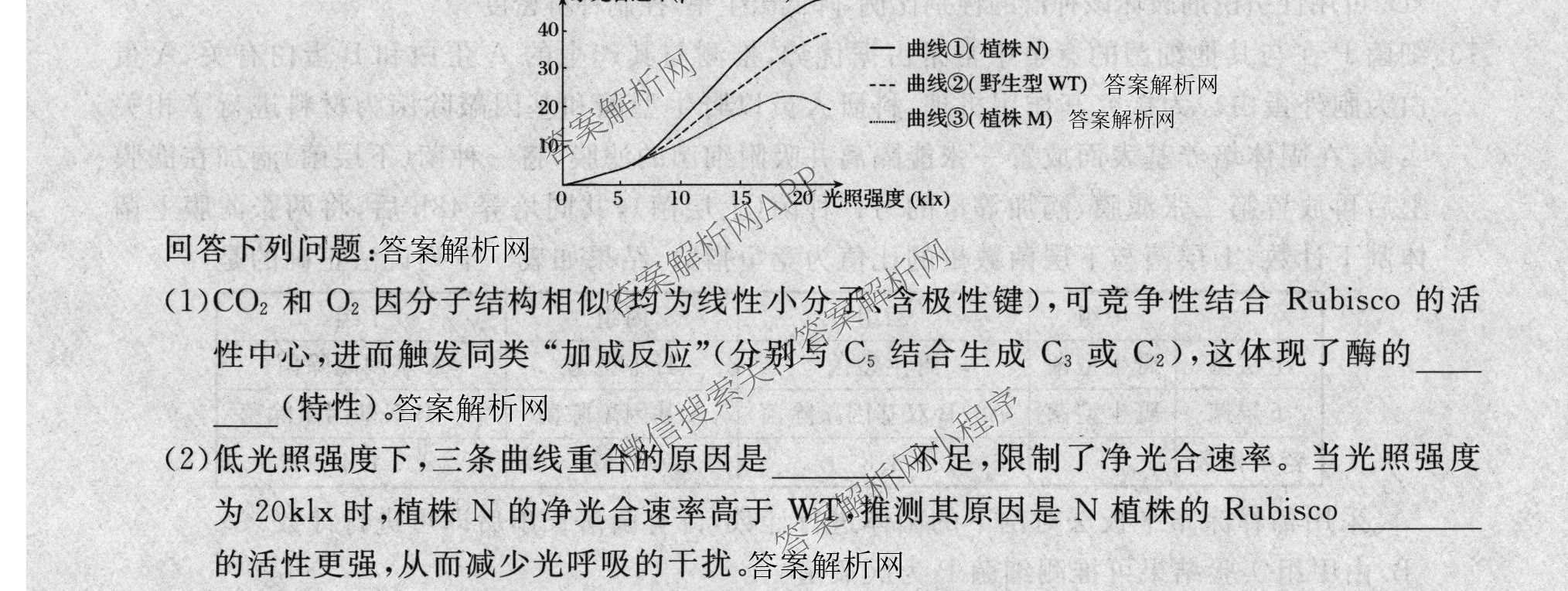 2026普通高等学校招生全国统一考试冲刺押题卷(五)5（15科全）生物试题