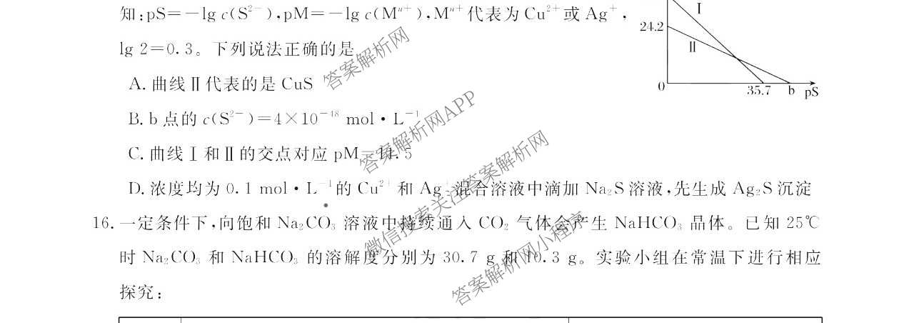 浙江强基联盟2025年12月高二联考试卷及答案汇总（含历史、物理、生物等11份）化学试题