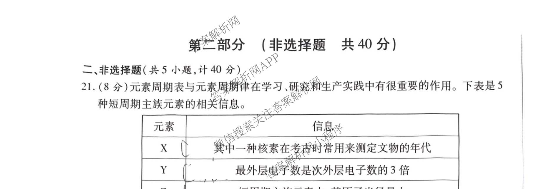 2026年陕西省普通高中学业水合格性考试模拟卷CY(六)(已更新政治、历史、英语等11份)化学试题