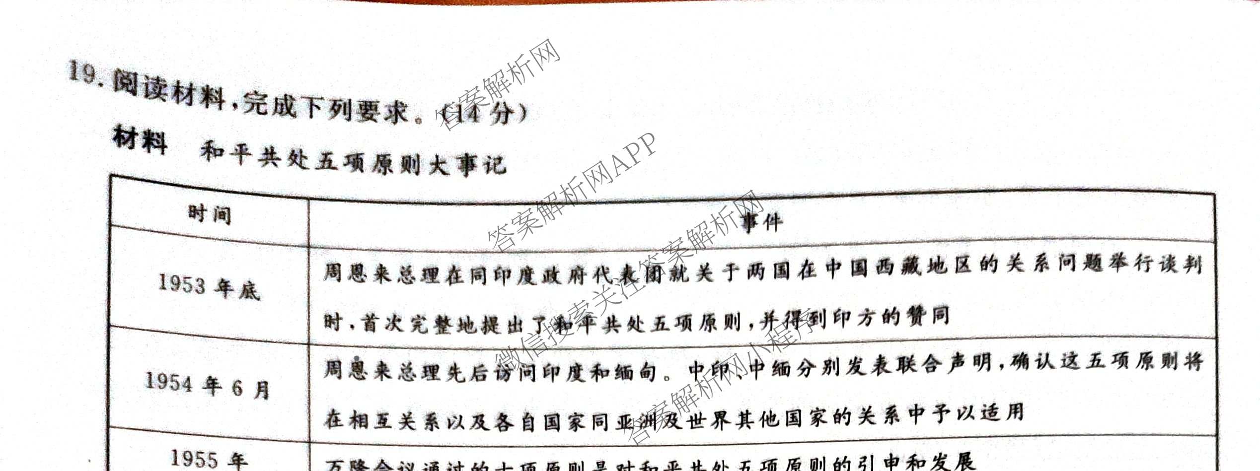 2025年普通高校招生考试冲刺压轴卷(一)1各科答案及试卷(已更新历史(K在括号外)、语文(X在括号外)、生物(A在括号外)等58份)历史试题