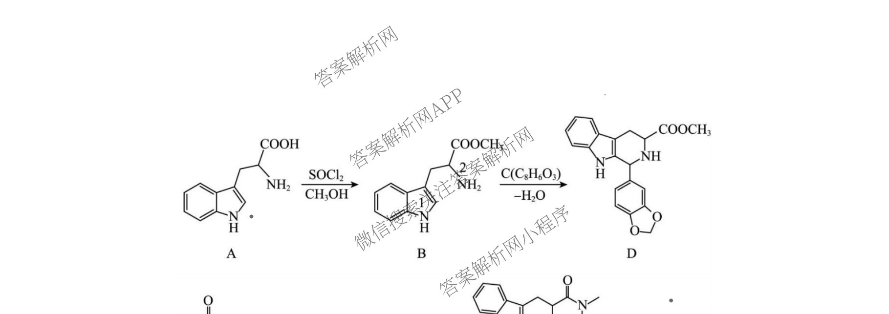 杭州二中2025学年第一学期高三年级十月月考各科答案及试卷（含政治 数学 物理等）化学试题