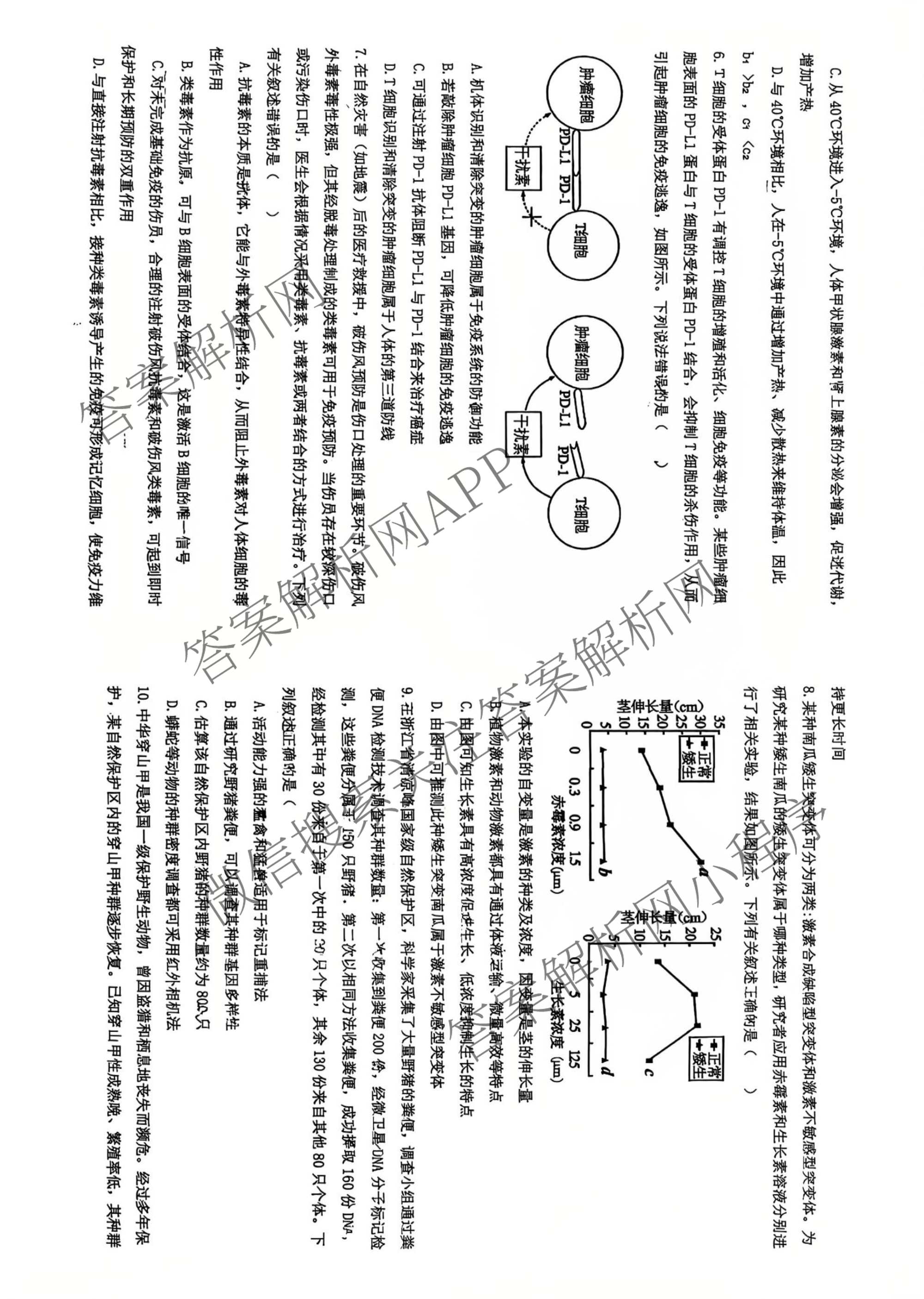 漯河市2025-2026学年上学期高二期末考试(2月): 含化学、政治、物理试卷解析生物试题