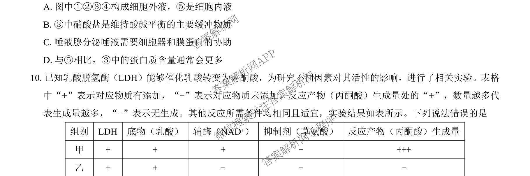 名校教研联盟2026届高考仿真模拟卷(样卷)试卷及答案汇总(含英语 物理(A) 地理(A)等)生物试题 名校教研联盟2026届高考仿真模拟卷(样卷)试卷及答案汇总(含英语 物理(A) 地理(A)等)生物试题