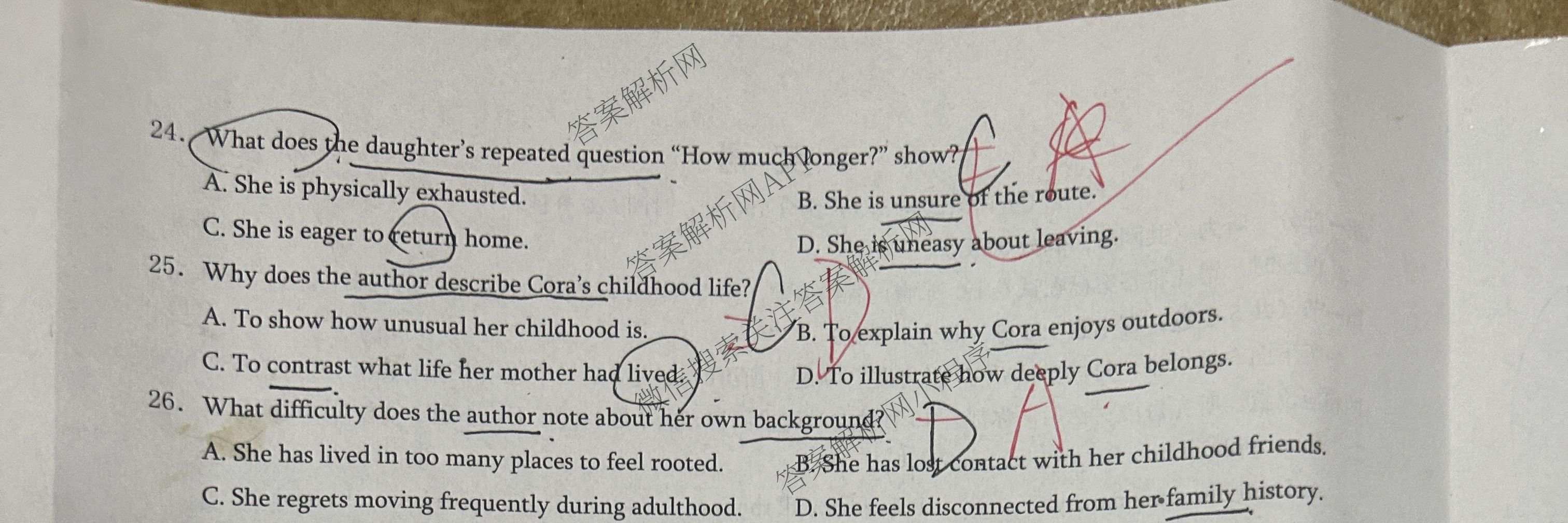 [康德二诊]重庆康德2026年重庆市普通高中学业水选择性考试高三第二次联合诊断检测各科答案及试卷（含政治 历史 生物等11份）英语试题