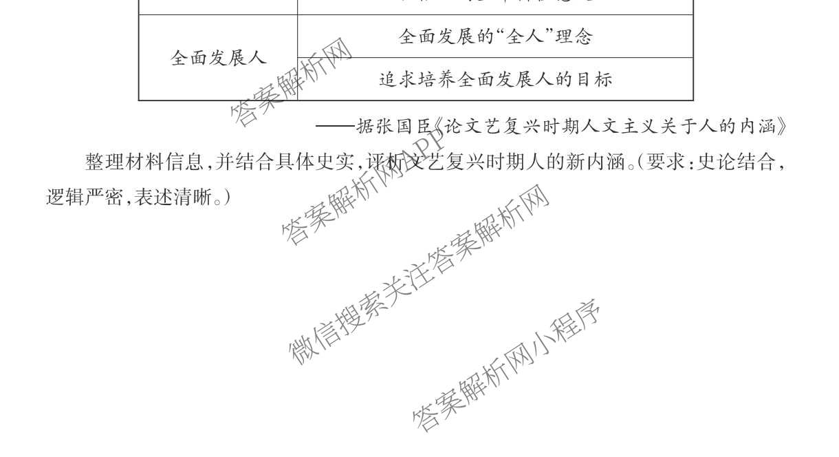 言蹊联考2027届新高三适应性检测(8.8)试卷及答案汇总(已更新政治、生物、英语等9份)历史试题