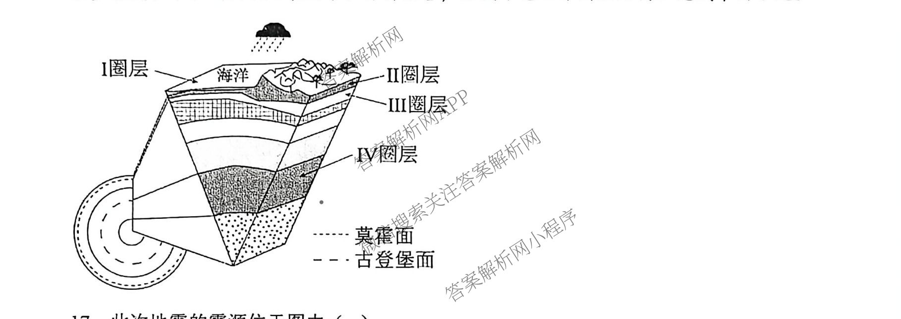 象山中学2025-2026学年度第一次月考试题高一: 含物理、英语、地理试卷解析地理试题